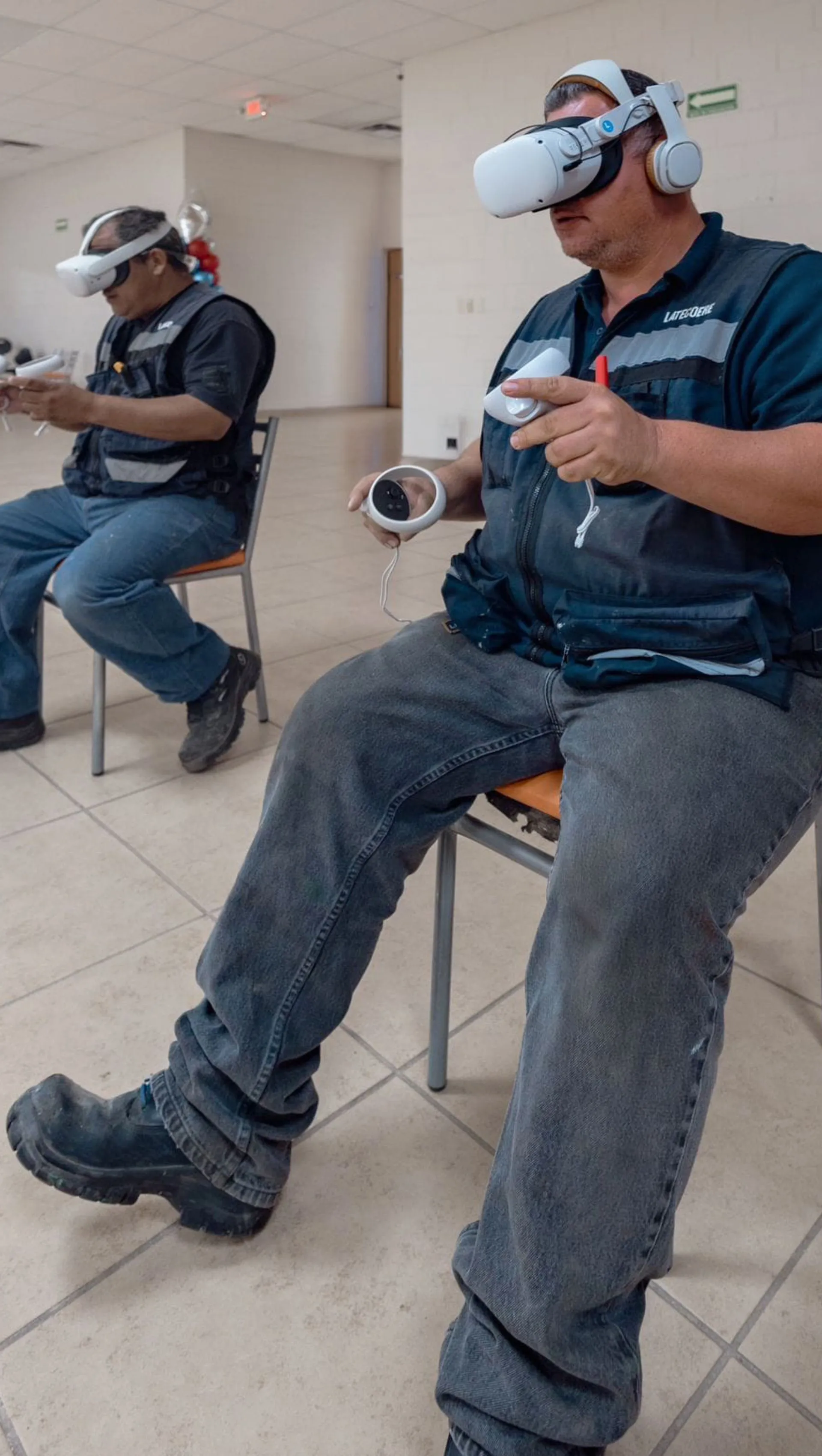 Capacitación con realidad virtual